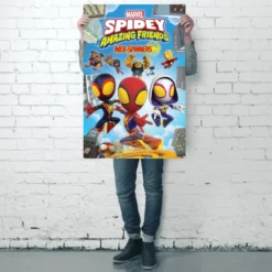 Marvel Spidey And His Amazing Friends Poster Web-Spinners