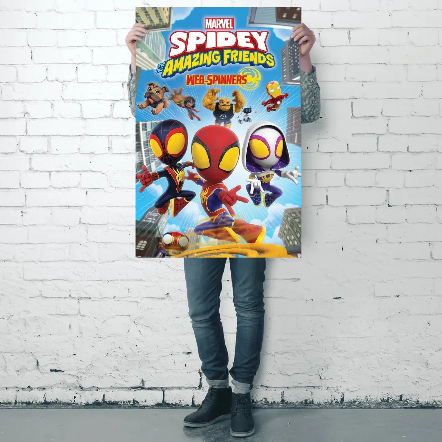 Marvel Spidey And His Amazing Friends Poster Web-Spinners