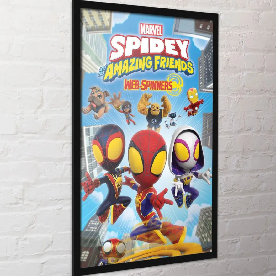 Marvel Spidey And His Amazing Friends Poster Web-Spinners