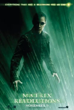 Matrix Revolutions Poster neo
