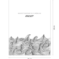 Meer Kunstdruck