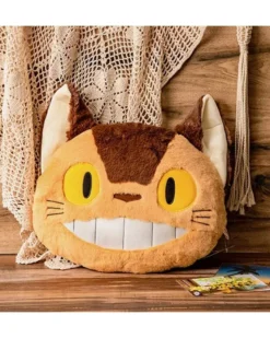 Mein Nachbar Totoro Plüschkissen Catbus Katzenbus