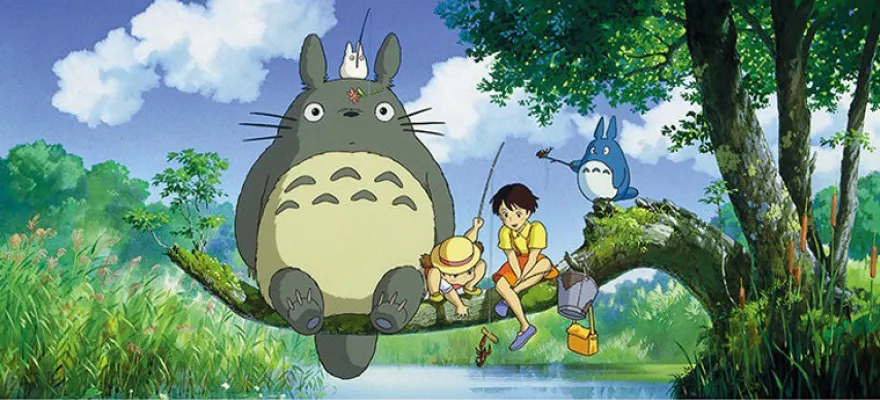 Mein Nachbar Totoro Tasse Totoro Fishing