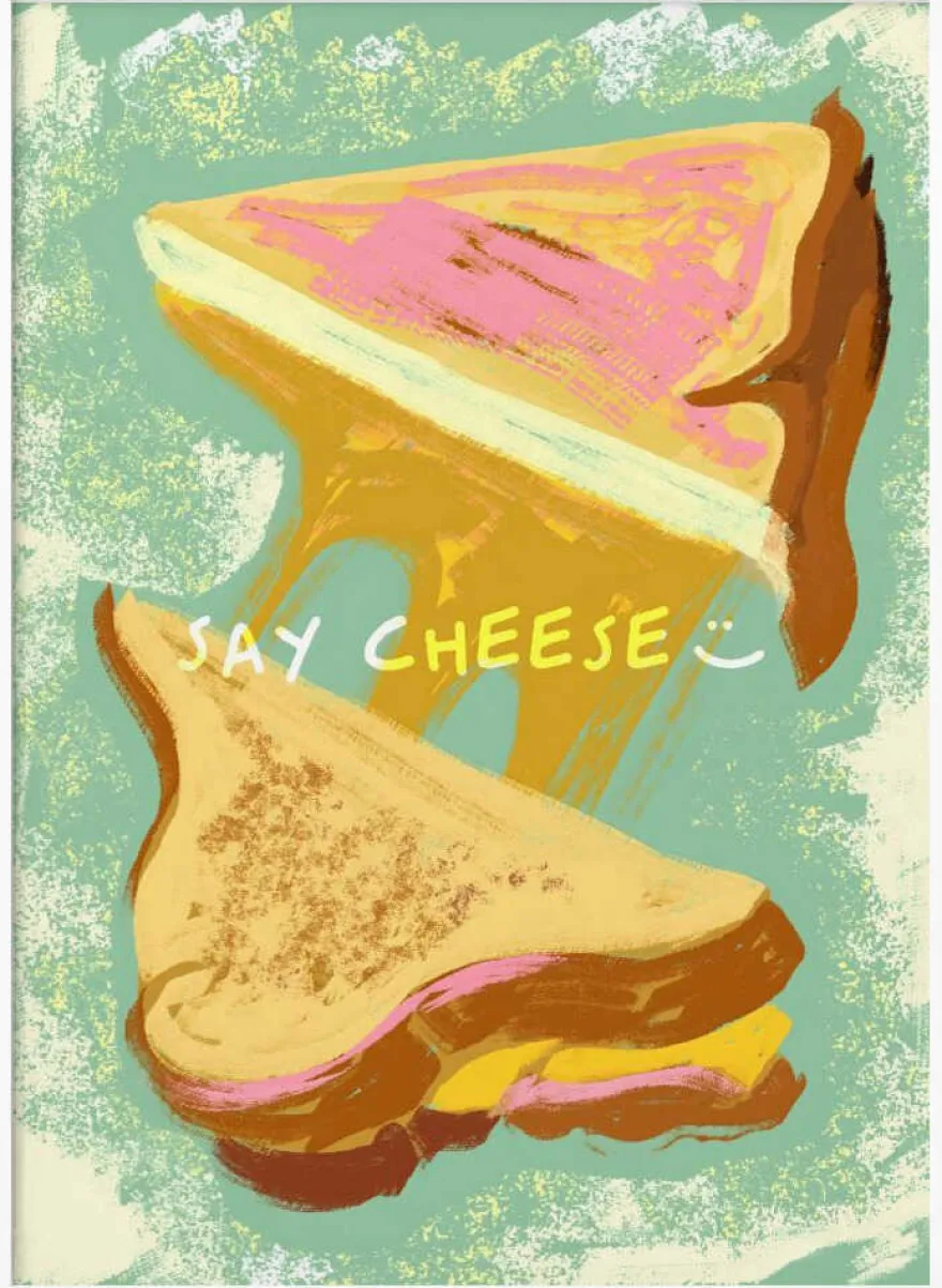 Melted Cheese Sandwiches