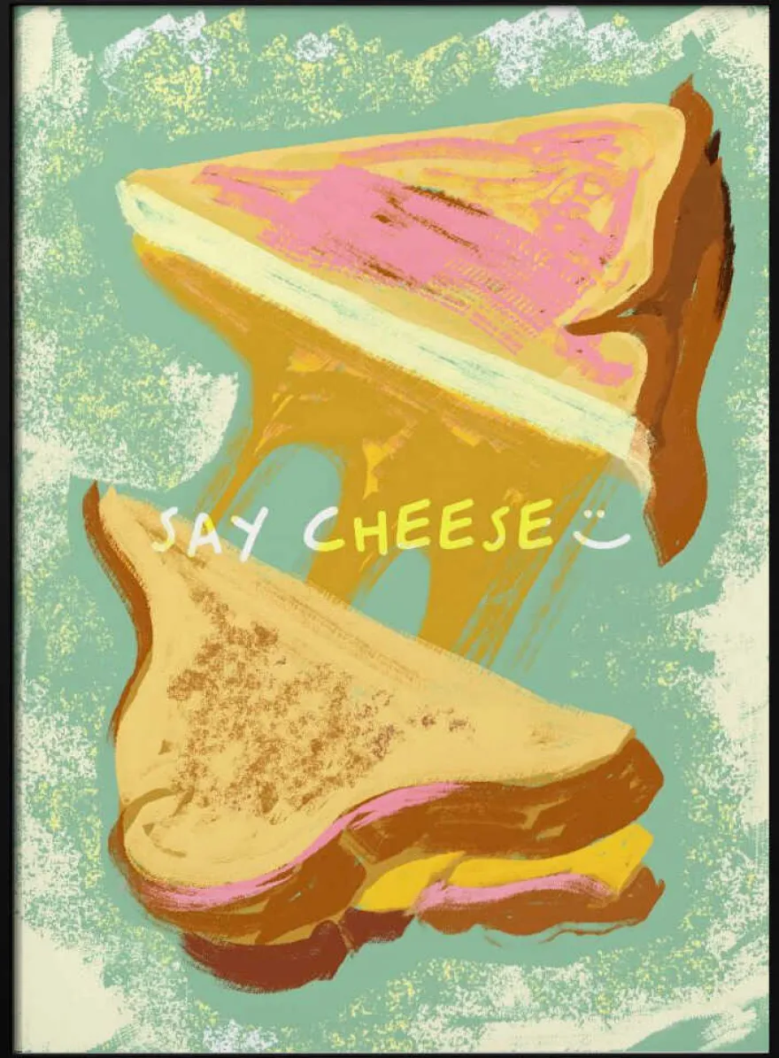 Melted Cheese Sandwiches