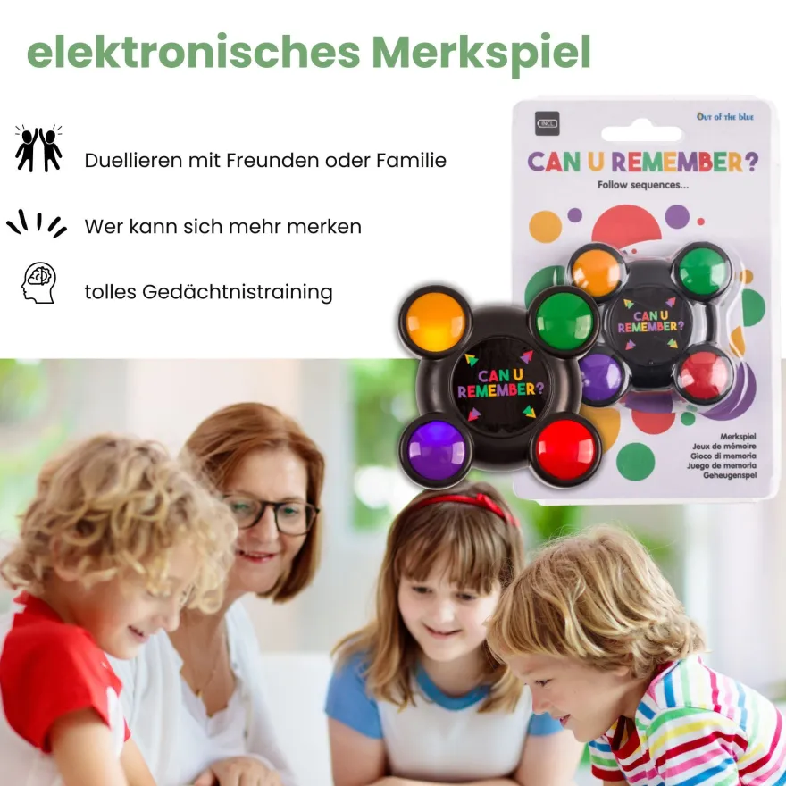 Merkspiel Can U Remember Gedächnistrainer