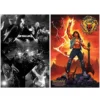 Metallica& Eddie Munson Poster 2-er Set