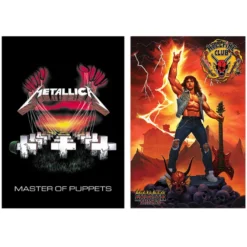 Metallica& Eddie Munson Poster 2-er Set