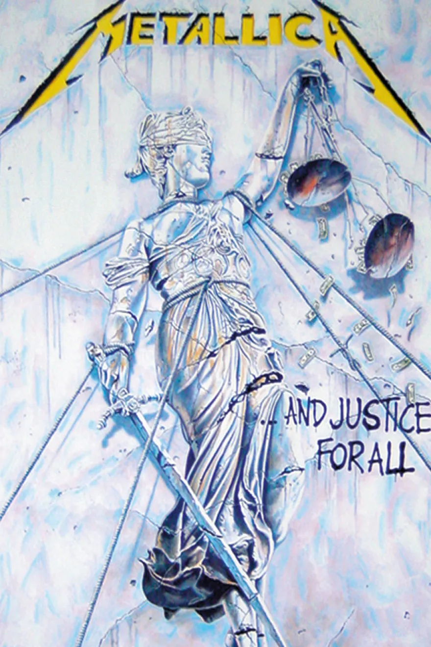 Metallica Poster And Justice For All