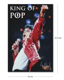 Michael Jackson Poster King Of Pop