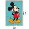 Mickey Mouse Poster Retro Blue