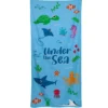 Mikrofaser Strandtuch Under the Sea Meerestiere