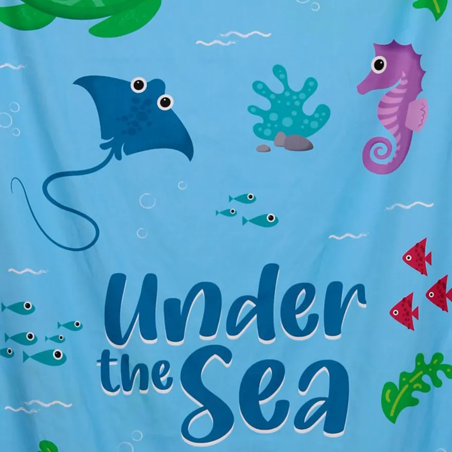 Mikrofaser Strandtuch Under the Sea Meerestiere