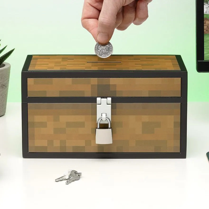 Minecraft Chest Money Box Spardose