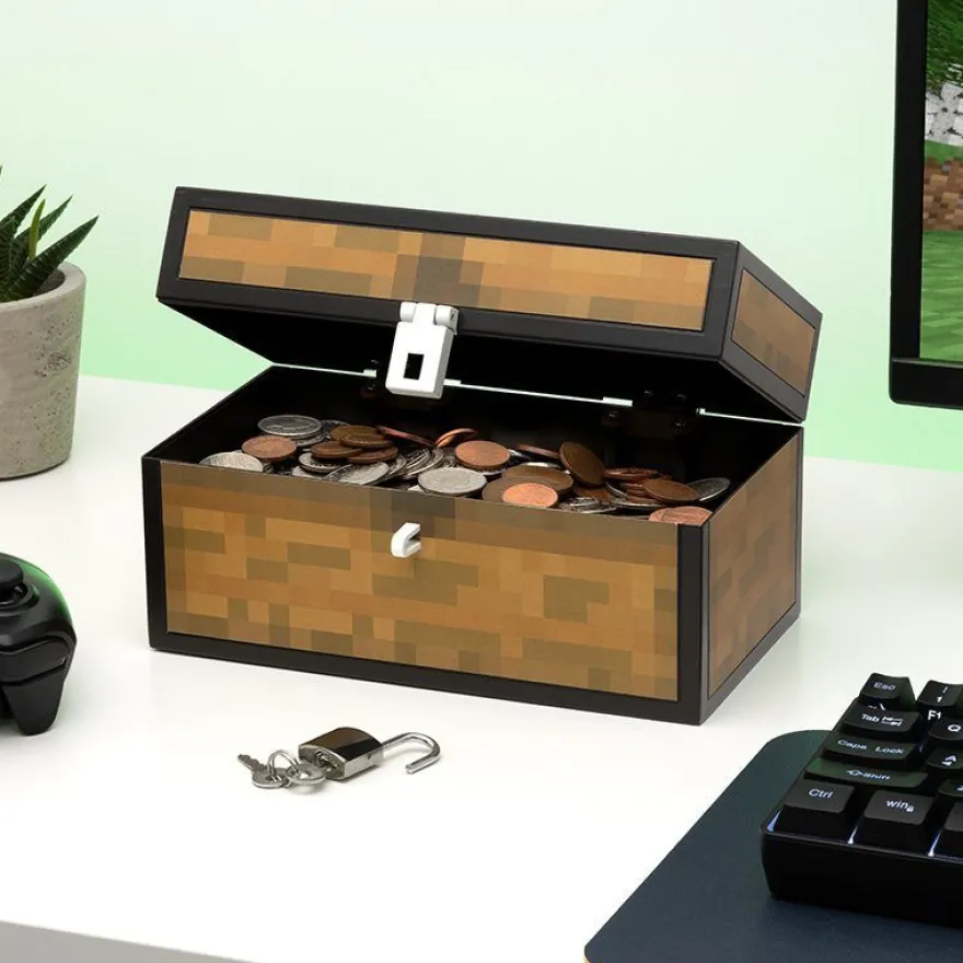 Minecraft Chest Money Box Spardose