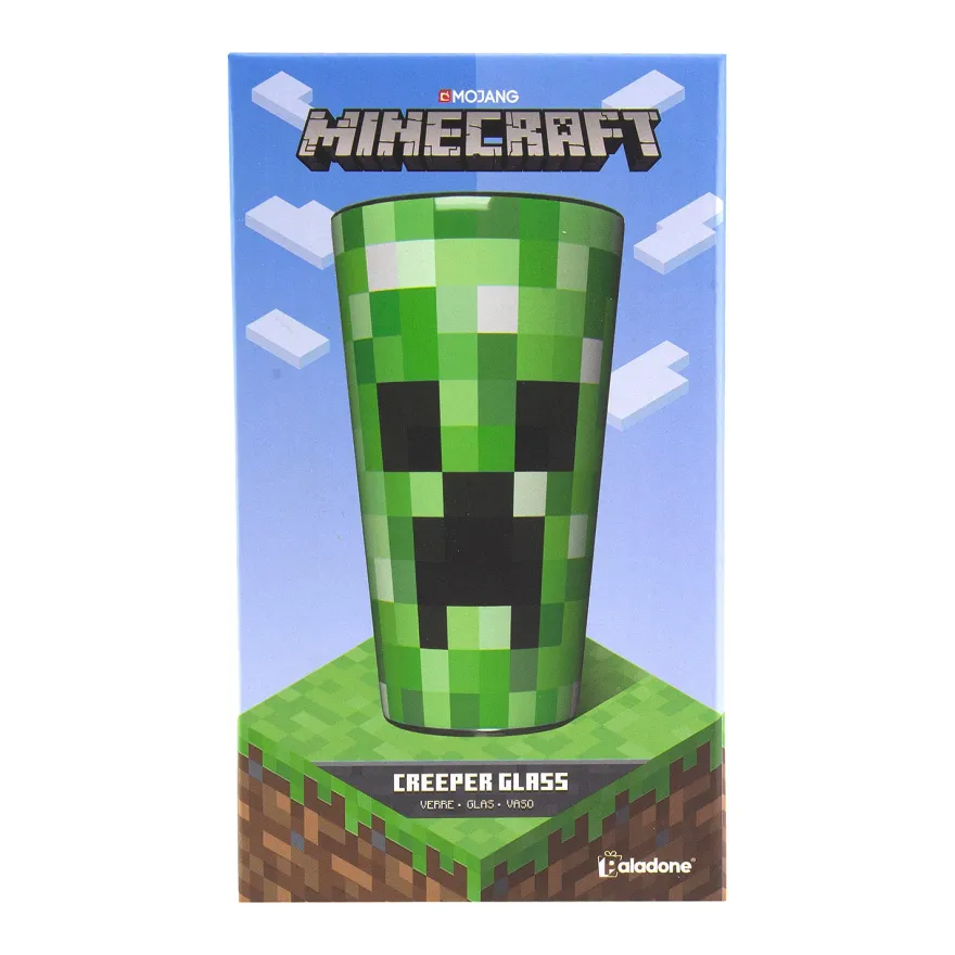 Minecraft Creeper Glas