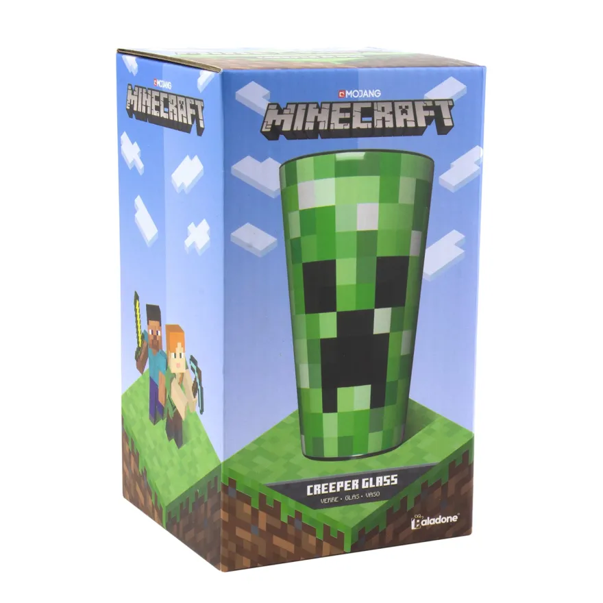 Minecraft Creeper Glas