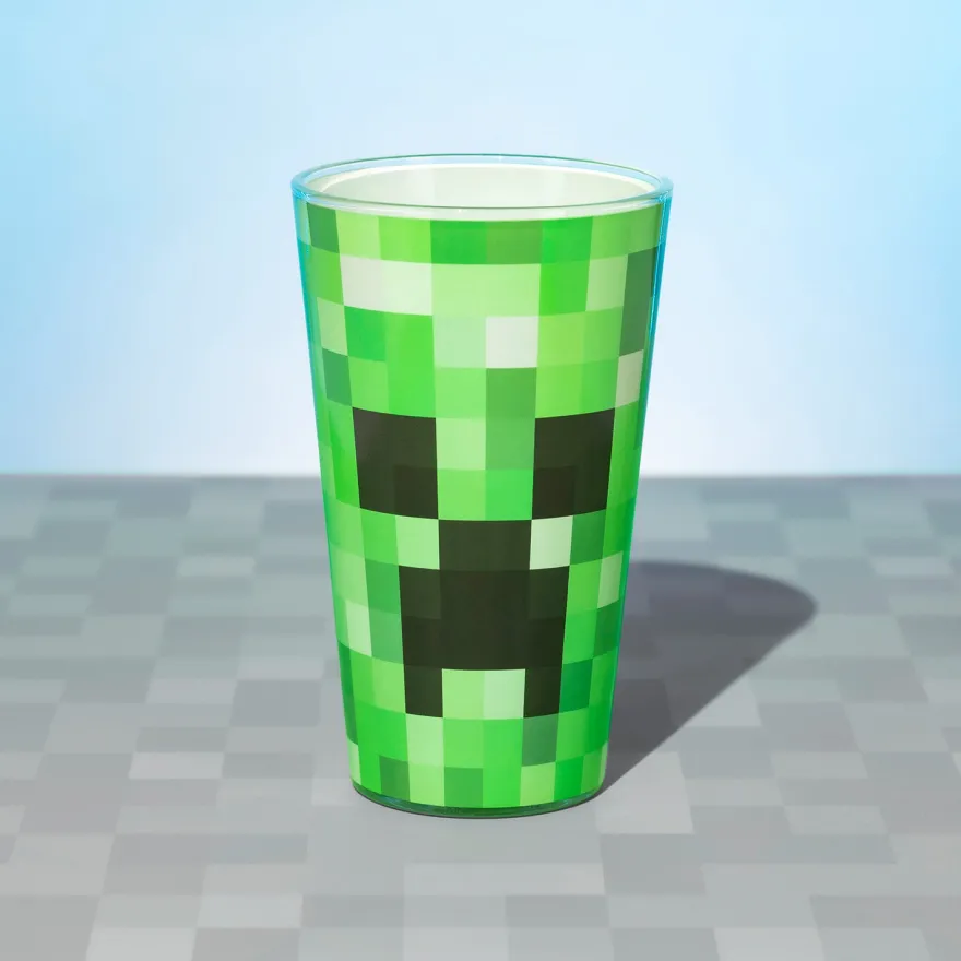 Minecraft Creeper Glas