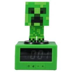 Minecraft Creeper Icon Alarm Clock Digitaluhr Wecker