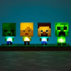 Minecraft 3D Leuchte Icon Light Creeper