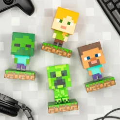 Minecraft 3D Leuchte Icon Light Creeper