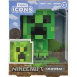 Minecraft 3D Leuchte Icon Light Creeper