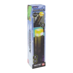 Minecraft Fackellampe Torch light, Tisch -und Wandleuchte
