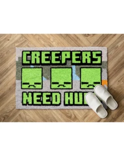 Minecraft Fußmatte Creepers Need Hugs
