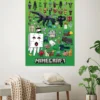 Minecraft Poster Character Montage