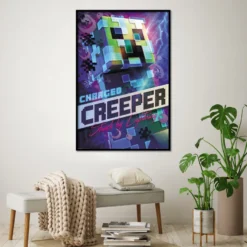 Minecraft Poster Charged Creeper
