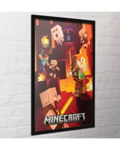 Minecraft Poster Cinematic Piglins