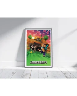 Minecraft Poster Cinematic Skeletons