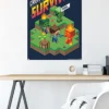 Minecraft Poster Create, Explore, Survive