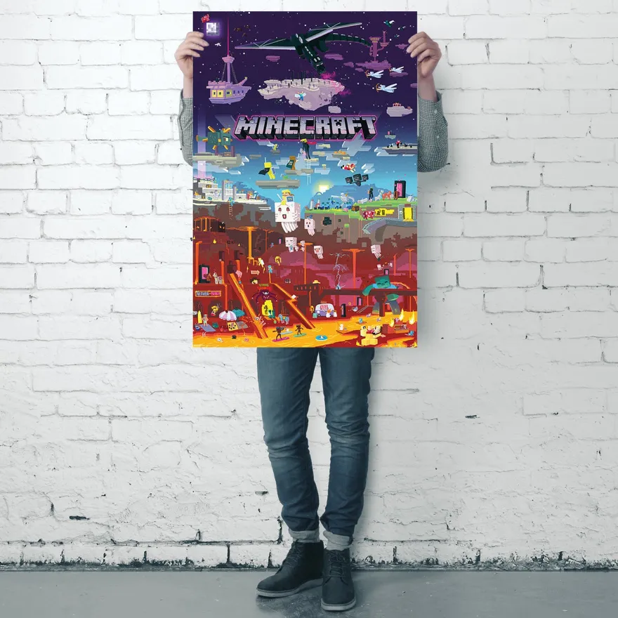 Minecraft Poster World Beyond