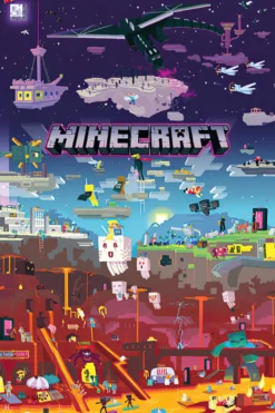 Minecraft Poster World Beyond