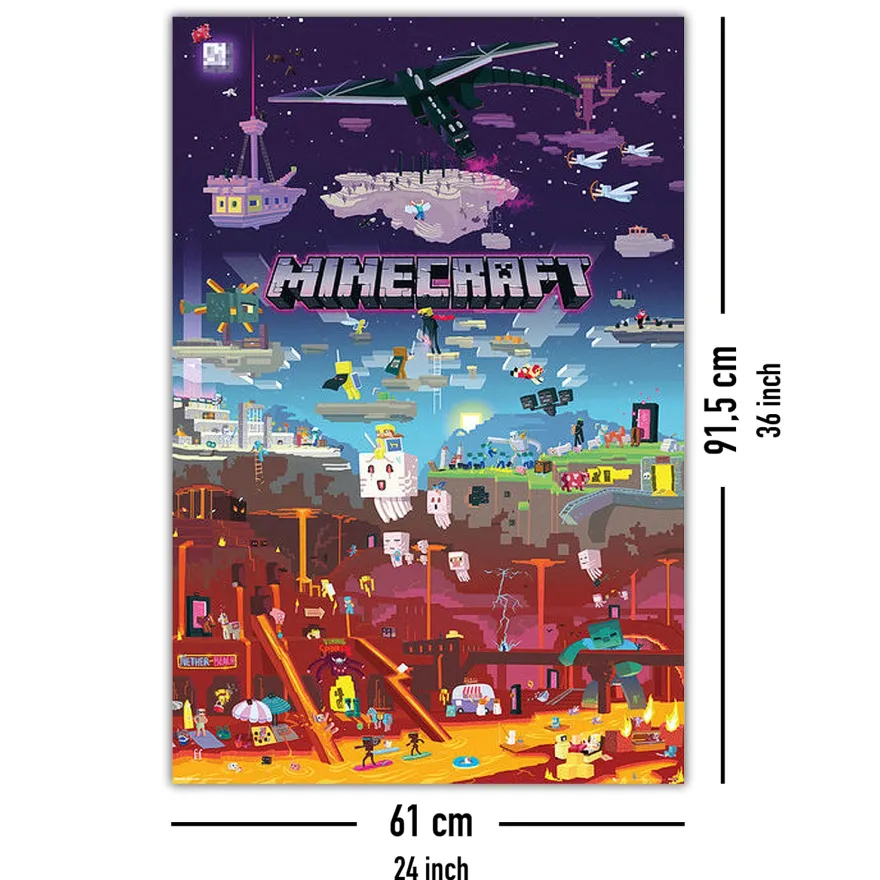 Minecraft Poster World Beyond