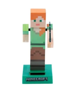 Minecraft Solar Pal Alex Wackelfigur