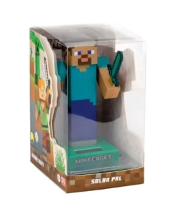 Minecraft Solar Pal Steve Wackelfigur