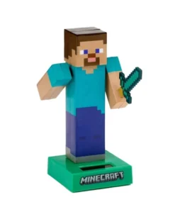 Minecraft Solar Pal Steve Wackelfigur