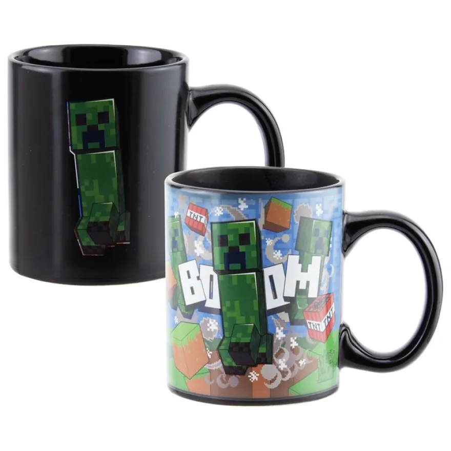 Minecraft Thermoeffekt-Tasse Creeper
