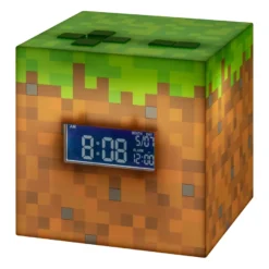 Minecraft Wecker Sunrise-Musik Grasblock Sound & Light (USB)