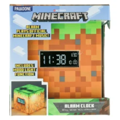 Minecraft Wecker Sunrise-Musik Grasblock Sound & Light (USB)