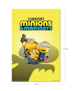 Minions 3 Poster Minions & Monsters