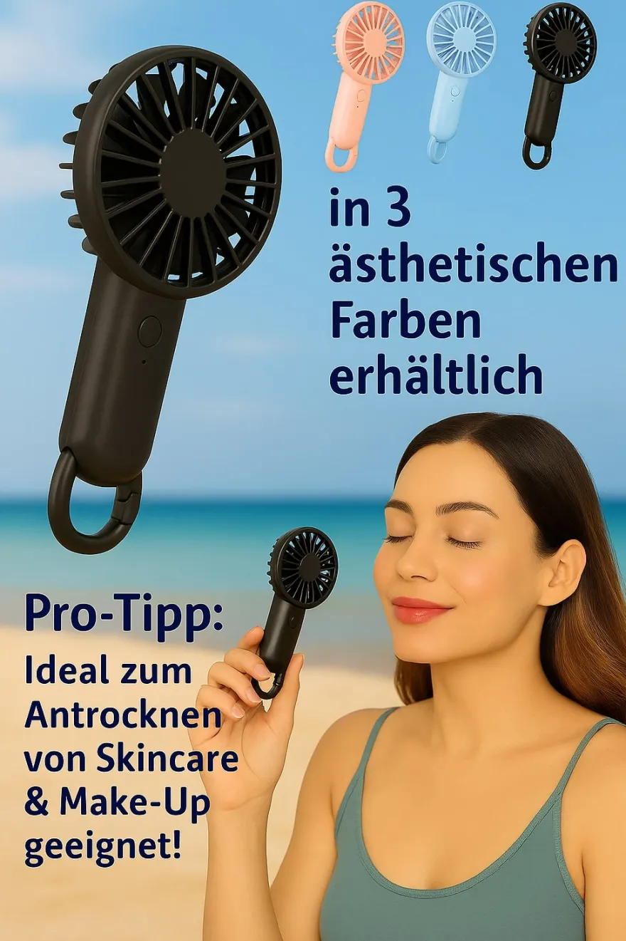 Mini-USB-Ventilator ca. 6 x 15 cm