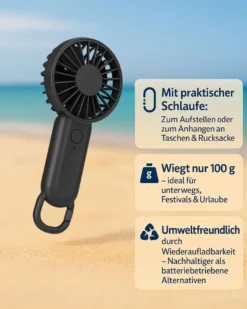 Mini-USB-Ventilator ca. 6 x 15 cm