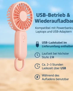 Mini-USB-Ventilator ca. 6 x 15 cm