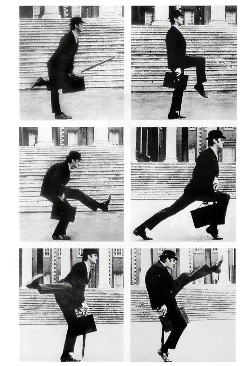 Monty Python Silly Walks Poster