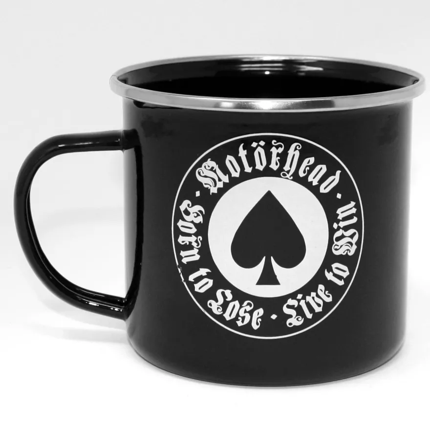 Motörhead Tasse BORN TO LOSE Emaille Kaffeebecher