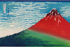 Mount Fuji Poster Hokusai
