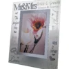 Mr. & Mrs. Wedding Frame 10 x 15 cm Hochzeitsrahmen